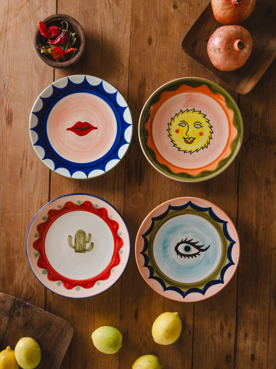 Lot Assiettes Solena