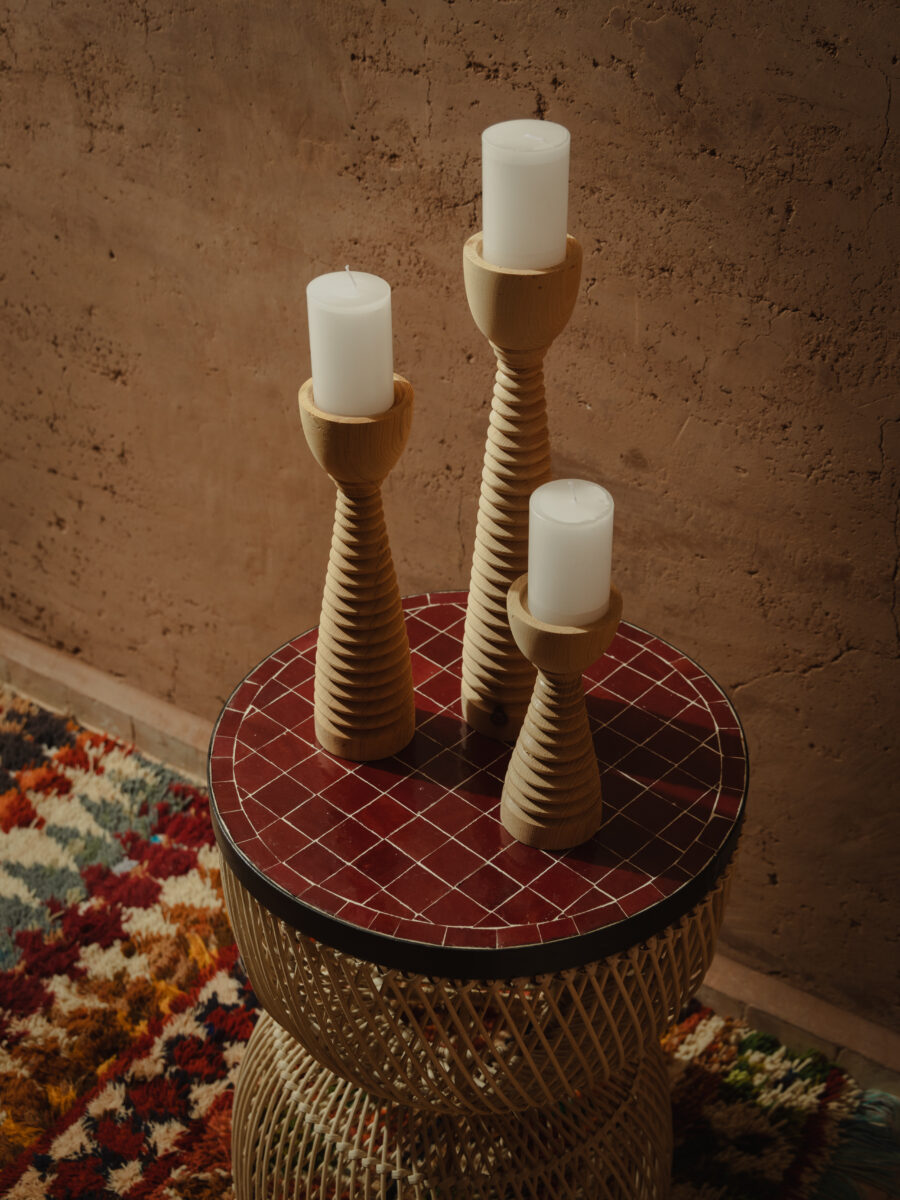 Bougeoirs Trio Nayel