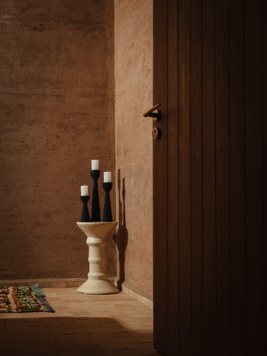 Bougeoirs trio Raven