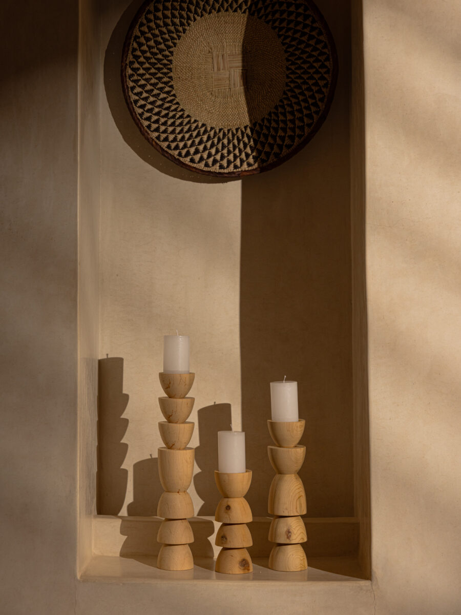 Bougeoirs Trio Selmar