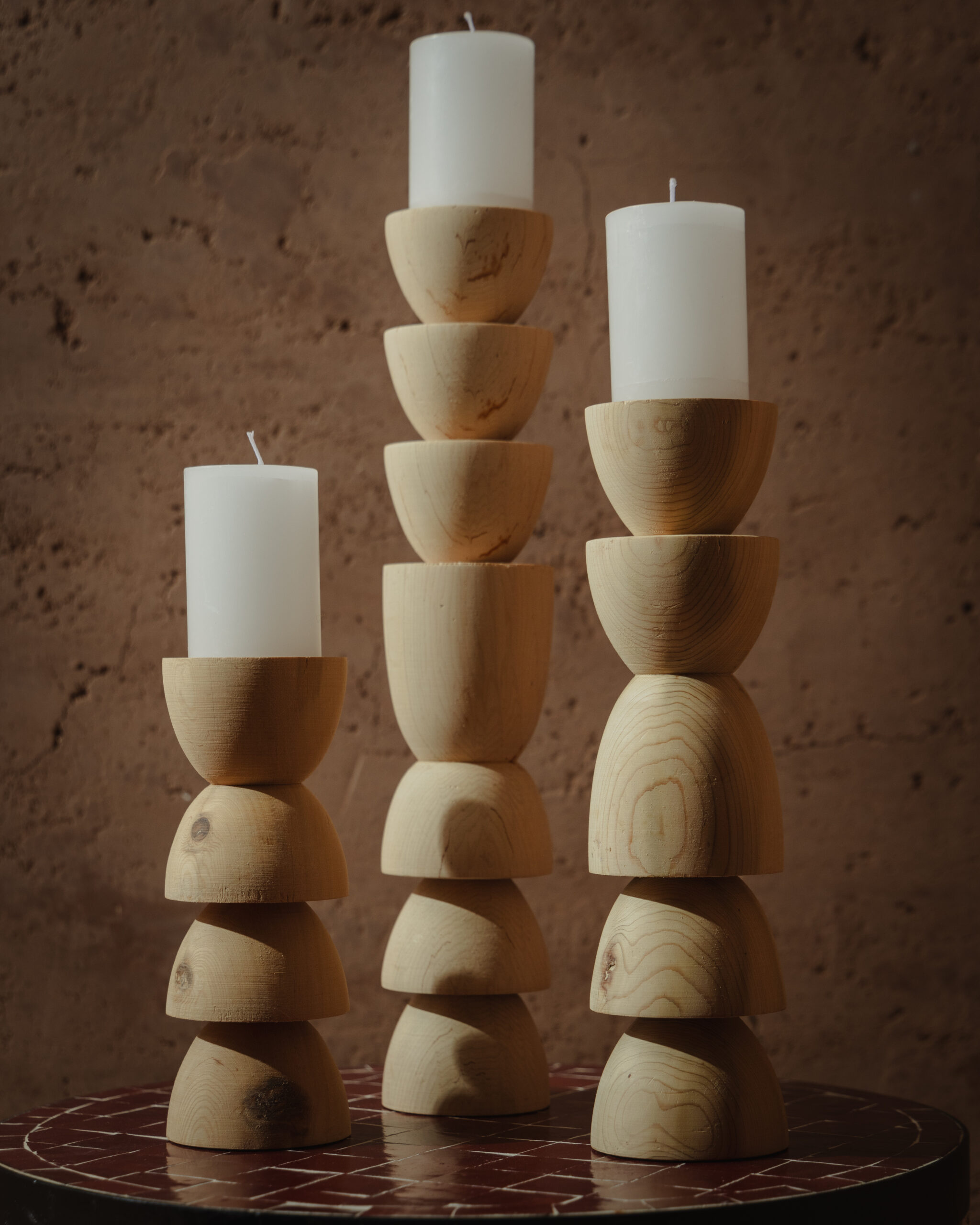 Bougeoirs Trio Selmar – Image 3