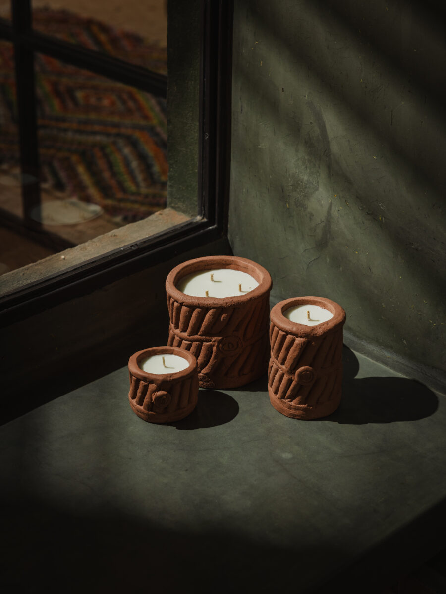 Bougie Materia Ambre