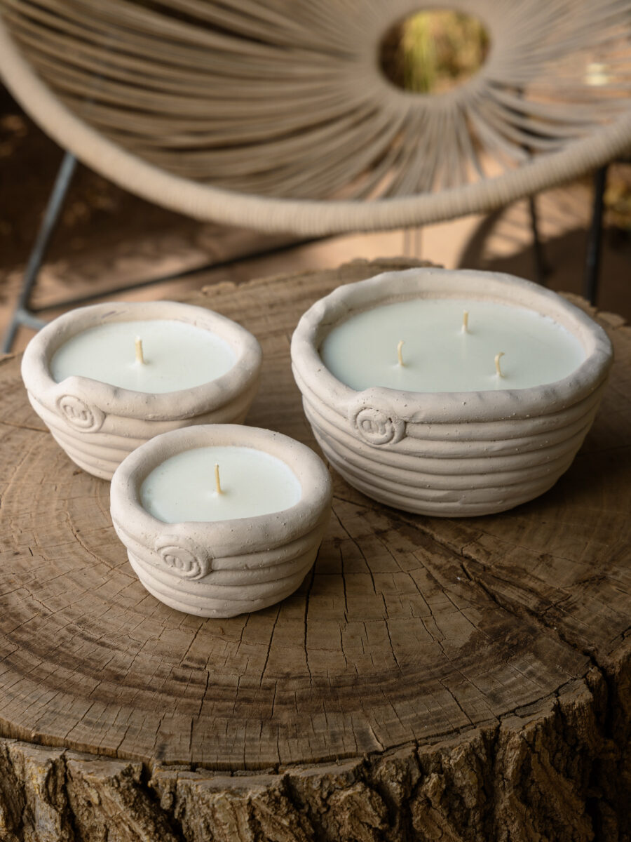 Bougie Terrae Fleur d'Oranger